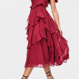 Natalie Vestido Midi Colección Radiante Exclusiva Silueta