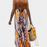 Vilma Vestido Estampado Tropical Colección Exclusiva