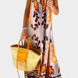 Vilma Vestido Estampado Tropical Colección Exclusiva