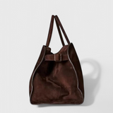 Bolsa Tote Harlow Cuero Vegano Efecto Ante Exclusiva