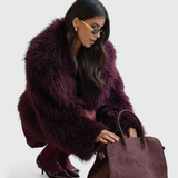 Bolsa Tote Harlow Cuero Vegano Efecto Ante Exclusiva