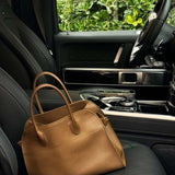 Bolsa Tote Harlow Cuero Vegano Efecto Ante Exclusiva