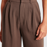 Tinabella Pantalón Tailored Pierna Ancha Edición Cintura Alta