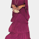Caroline Vestido Maxi Colección Boho Volantes Exclusiva