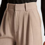 Tinabella Pantalón Tailored Pierna Ancha Edición Cintura Alta