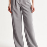 Tinabella Pantalón Tailored Pierna Ancha Edición Cintura Alta