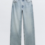 Roxie Jeans Cintura Alta Patchwork Colección Limitada