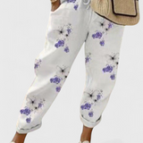 Isabela Pantalón Holgado Talle Alto Colección Luxe