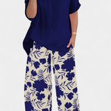 Aivy Conjunto Floral Dos Piezas Colección Toque Relajado