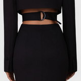 Bernice Vestido Blazer Midi De Corte Selecta Sastrería