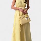Rosetta Vestido A Línea Colección Rosetta Lazo Exclusivo