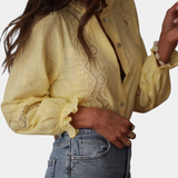 Catarina Blusa Encaje Colección Lujo Exclusiva Detalles