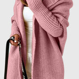 Lovisa Cárdigan Oversized Capucha Tejido Grueso Exclusivo