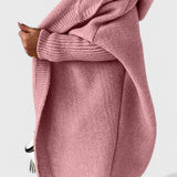 Lovisa Cárdigan Oversized Capucha Tejido Grueso Exclusivo