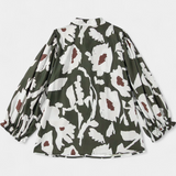 Filomena Blusa Estampado Floral Abstracto Exclusiva