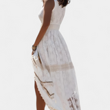 Melina Jonna Vestido Maxi de Encaje Boho Exclusivo