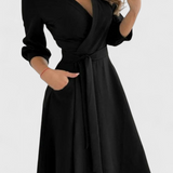 Nadja Vestido Midi Elegante Colección Nadja Exclusiva