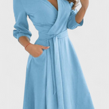 Nadja Vestido Midi Elegante Colección Nadja Exclusiva