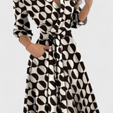 Nadja Vestido Midi Elegante Colección Nadja Exclusiva