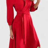 Nadja Vestido Midi Elegante Colección Nadja Exclusiva