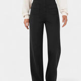 Nova Pantalón Recto Cintura Alta Elástico Transpirable Luxe