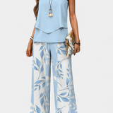Martina Conjunto Boho Elegante Edición Pantalón Recto
