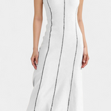 Santona Vestido Maxi Bicolor Sin Mangas Edición Limitada