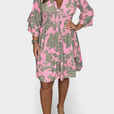 Mollie Vestido Estampado Verano Colección Lujo Exclusivo