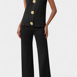 Jacey Conjunto de Punto Chaleco y Pantalón Edición Exclusiva