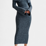 Solsona Vestido Punto Ajustado Solo Hombro Exclusiva