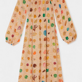 Alvie Vestido Hada Exclusivo Estampado Conchas Marinas
