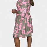 Mollie Vestido Estampado Verano Colección Lujo Exclusivo