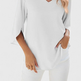 Tabitha Blusa Colección Sofisticada Tejido Suave Fresco