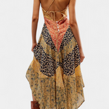 Francine Vestido Maxi Encaje Floral Colección Exclusiva