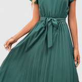Luxie Vestido Midi Elegante Tejido Ligero Edición Limitada