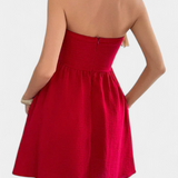 Kassandra Vestido Halter Evasé Colección Verano Exclusiva