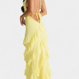 Padeline Vestido Maxi Colección Exclusiva Espalda Abierta
