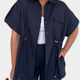Lani Conjunto Camisa Pantalones Algodón y Lino Exclusivo