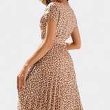 Galilea Vestido Midi Colección Floral Exclusivo Elegante