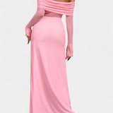 Lorelei Vestido Ajustado De Malla Escote Recto Exclusivo