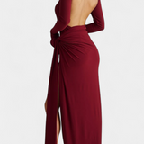 Lira Vestido Espalda Abierta Colección Atemporal Exclusiva
