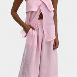 Oriana Conjunto Strapless Colección Exclusivo Falda Abierta