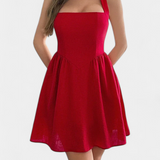 Kassandra Vestido Halter Evasé Colección Verano Exclusiva