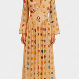 Alvie Vestido Hada Exclusivo Estampado Conchas Marinas