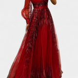 Becca Vestido Maxi de Chiffón Exclusivo de Colección