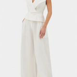 Hayden Conjunto Top Asimétrico Palazzo Colección Exclusiva
