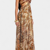Tasha Vestido Maxi Halter Colección Detalles Exclusivos