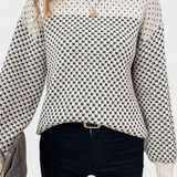 Rachael Jersey Cuello Redondo En Bloques De Color Edicion