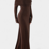 Lorelei Vestido Ajustado De Malla Escote Recto Exclusivo
