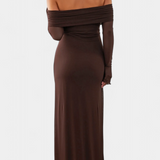 Lorelei Vestido Ajustado De Malla Escote Recto Exclusivo